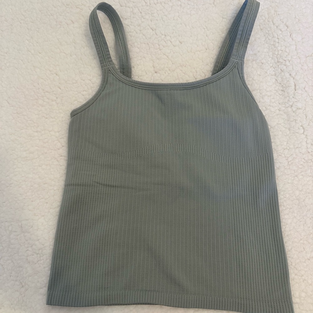 lululemon athletica Ribbed Camisole - Olive